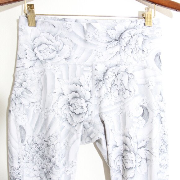 Lululemon Train Times 7/8 Pant Leggings *25" Twine White Multi / White Luxtreme - Picture 3 of 15